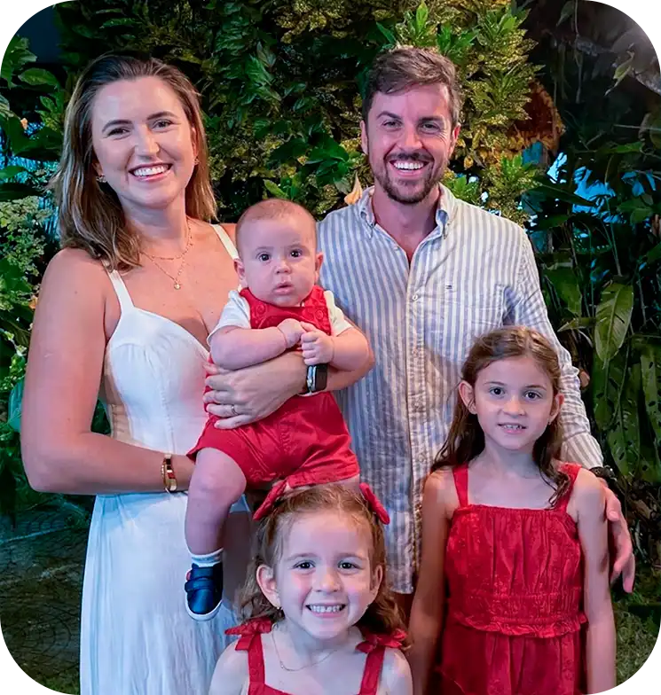 Vinícius Cani e Família